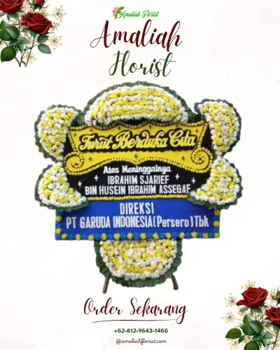 Papan Bunga Duka di Kalijoso
